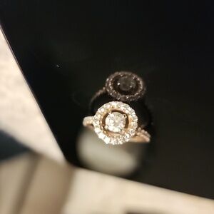 DIAMOND RING WEDDING ENGAGEMENT SHANE DIAMOND Size 4.5